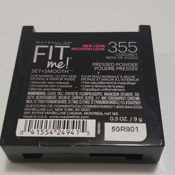 #355 Coconut Maybelline Fit Me - Picture 2 of 2